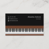 Piano Teacher 名刺 (正面)
