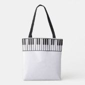 Piano Teacher Personalized トートバッグ (裏面)