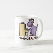 Pianosaurus Piano コーヒーマグカップ (正面右)