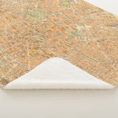 Piantaのディディミアムミラノ-ミラノ、イタリアの地図 シェルパブランケット (3/4)