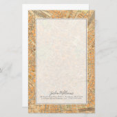 Piantaのディディミアムミラノ-ミラノ、イタリアの地図 便箋 (正面/裏面)