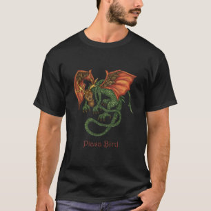 Piasaの鳥の暗闇のワイシャツ Tシャツ
