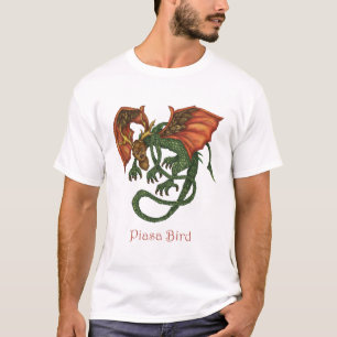 Piasaの鳥ライトワイシャツ Tシャツ