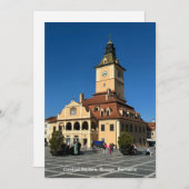 Piata Sfatului, Brasov,ルーマニア,オン シーズンカード (正面/裏面)