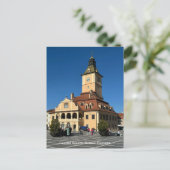 Piata Sfatului, Brasov，ルーマニア，オン シーズンポストカード (スタンド正面)