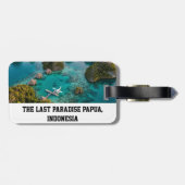 Piaynemo Raja Ampat Islands Paradise View Art ラゲッジタグ (裏面横)