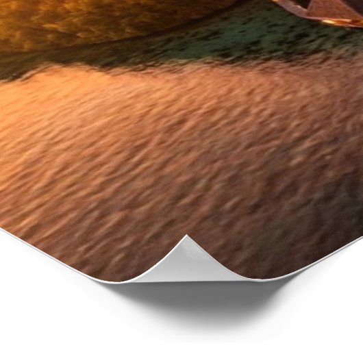 Piaynemo Sunset Raja Ampat Tropical Island Art ポスター (角)