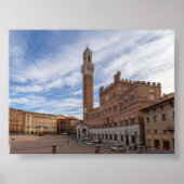 Piazza al Campo Siena ポスター (正面)