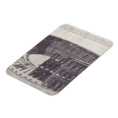 Piazza Braでヴェローナの円形劇場 マグネット (左側)