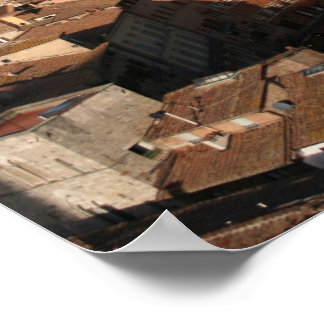 Piazza del Campo Siena Italiaポスター ポスター