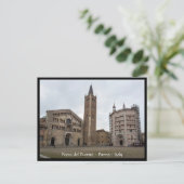 Piazza del Duomo, Parma，イタリアのはがき ポストカード (スタンド正面)