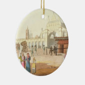 Piazza del Mercato、ブエノスアイレス、アルゼンチン、から セラミックオーナメント (右)