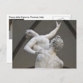 Piazza della Signoria, Florence, Italy Post Card ポストカード (正面/裏面)