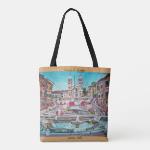 Piazza di Spagna - トートバッグ