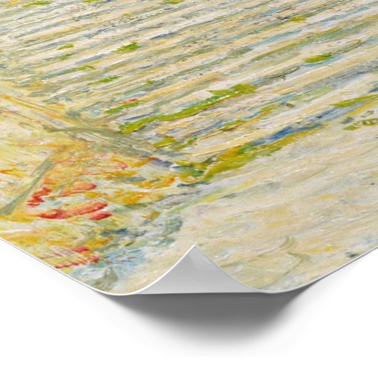 Piazza di Spagna，ローマ | Childe Hasssam ポスター (角)