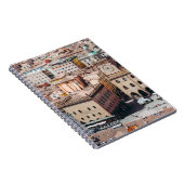 Piazza Maggiore広場とサンペトルの空中眺め ノートブック (右側)