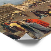 Piazza San Marco,ヴェネツィア, c.1760 ポスター (角)