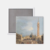 Piazza San Marco,ヴェネツィア, c.1760 マグネット (正面/裏面)