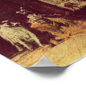 Piazza San Marco a Venezia – Francesco Guardi ポスター (角)