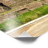 Piazza Vittorio Emanuele II遺跡 – ローマ、イタリア フォトプリント (角)