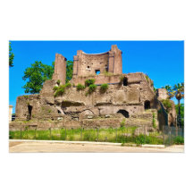 Piazza Vittorio Emanuele II遺跡 – ローマ、イタリア