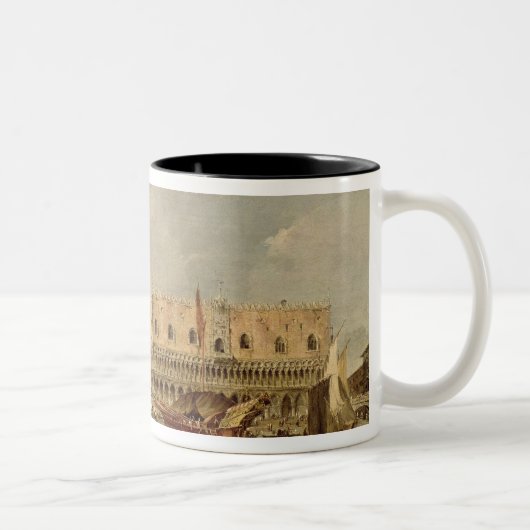 PiazzettaおよびPalazzo Ducale ツートーンマグカップ (右)