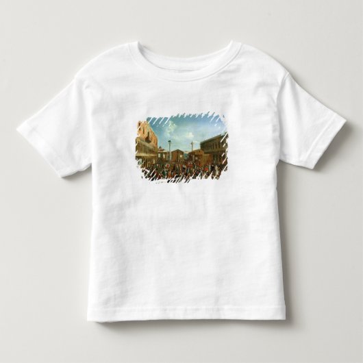 PiazzettaサンMarco、ベニスのペテン師 トドラーTシャツ (正面)