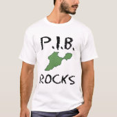 PIB岩石 Tシャツ (正面)