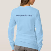 Pibbles及びより多くの動物の救助の長袖のワイシャツ Tシャツ (裏面)