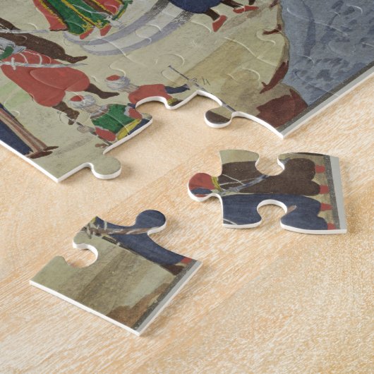 Picからのコンスタンチノープルの予測された秋、 ジグソーパズル (側面)