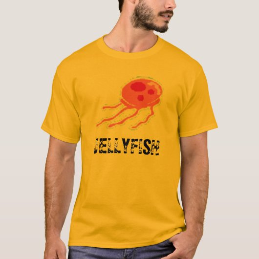 pic_jellyfish、くらげ tシャツ (正面)
