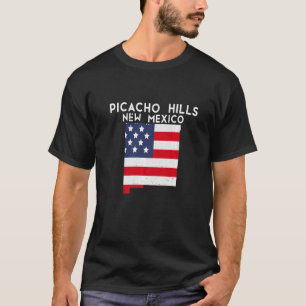 PICACHO HILLS USA州アメリカ旅行ニューメキシコ Tシャツ