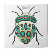 Picasso bug cartoon illustration タイル (正面)