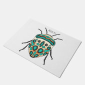 Picasso bug cartoon illustration ドアマット (アングル)