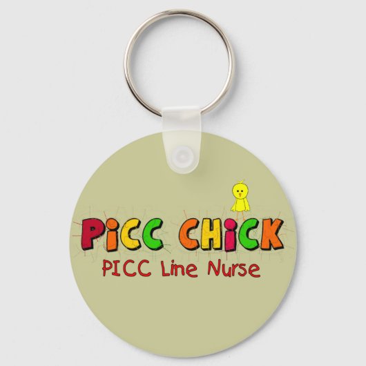 PICC LINEナース キーホルダー (正面)