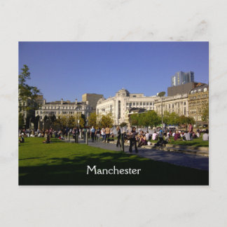 Piccadillyの庭、マンチェスター ポストカード
