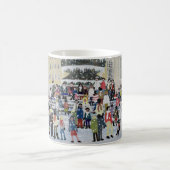 Piccadillyの雪場面 コーヒーマグカップ (中央)