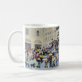 Piccadillyの雪場面 コーヒーマグカップ (左)