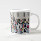 Piccadillyの雪場面 ジャンボコーヒーマグカップ (右)