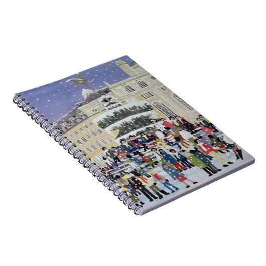 Piccadillyの雪場面 ノートブック (右側)