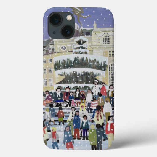 Piccadillyの雪場面 Case-Mate iPhoneケース (裏面)