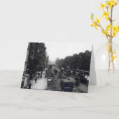 Piccadilly、ロンドン カード (黄色い花)