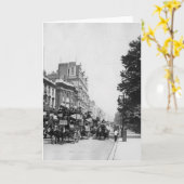 Piccadilly、ロンドン カード (黄色い花)