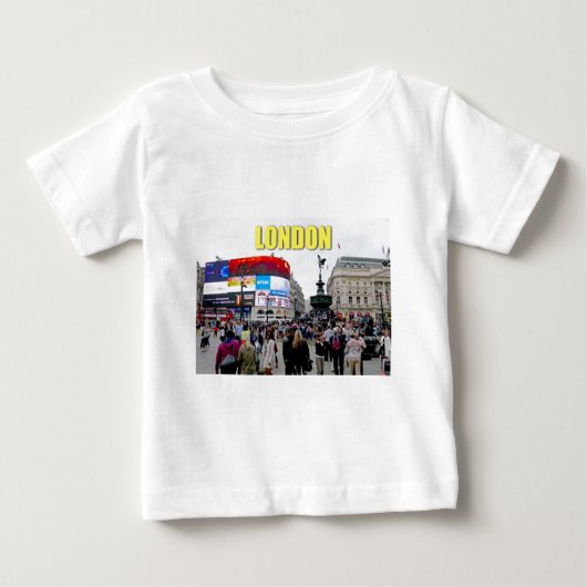 Piccadilly Circus – プロフォト ベビーTシャツ (正面)