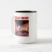Piccadilly Circus 15 oz. Two Tone Mug ツートーンマグカップ (正面左)
