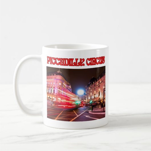 Piccadilly Circus Mug コーヒーマグカップ (左)