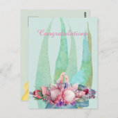 PiccoGrandeのカードを祝うロブバード ポストカード (正面/裏面)