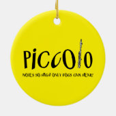 Piccoloノートの高さ セラミックオーナメント (裏面)