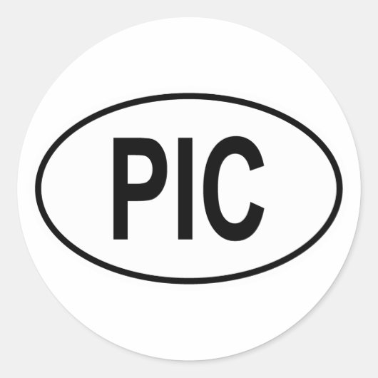 Piccolo楕円形 ラウンドシール (正面)