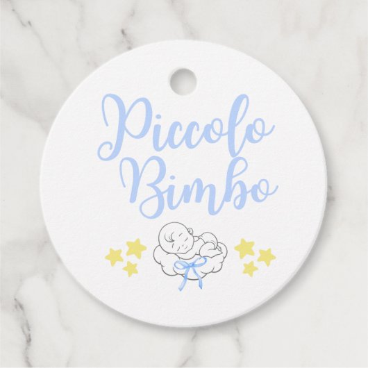 Piccolo Bimbo (Little Boy)  White フェイバータグ (正面)